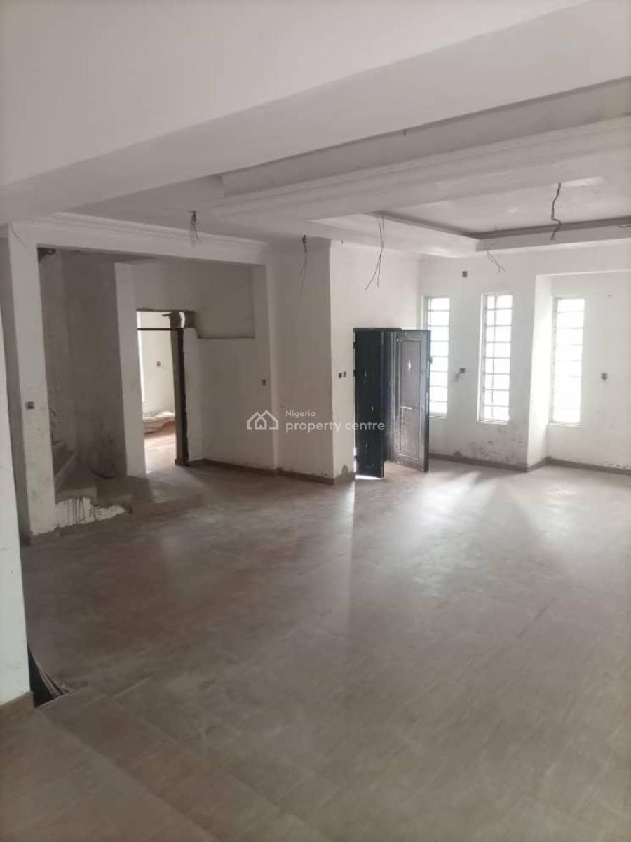 Distress 7 Bedroom (carcass) Duplex with Boys Quarter, United Estate, Sangotedo, Ajah, Lagos, Detached Duplex for Sale