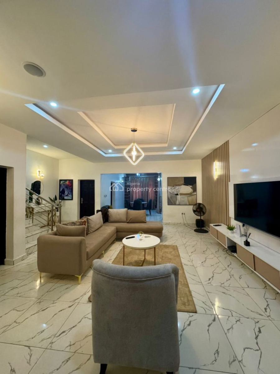 Luxury Smart 4 Bedroom Service and Furnished Duplex, Mabushi, Abuja, Terraced Duplex Short Let