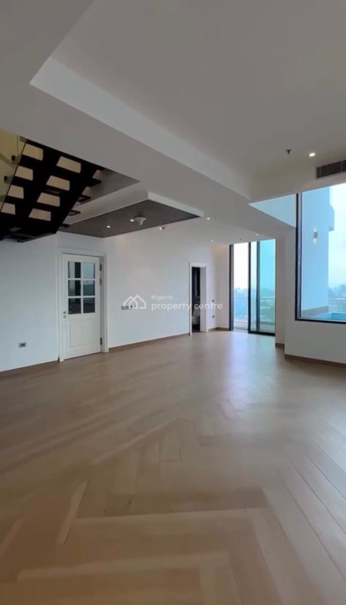 City/waterview Luxurious & Contemporary 4-bedroom Apartment, Bourdillon, Ikoyi, Lagos, Flat / Apartment for Rent