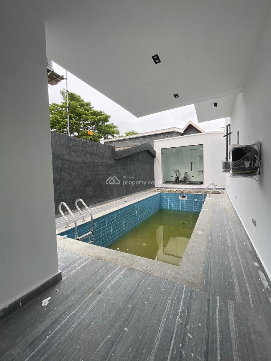 Exquisite 5-bedroom Fully Detached Smart Home with Pool, Cinema, Lekki Phase 1, Lekki, Lagos, Detached Duplex for Sale