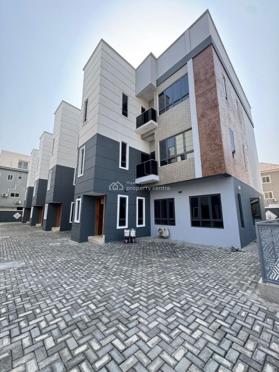 4 Bedroom Terrace Serviced Pool & Gym, Ikate, Lekki, Lagos, Terraced Duplex for Sale