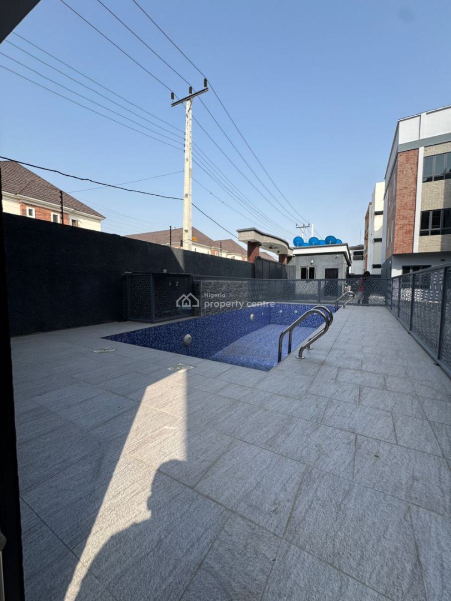 4 Bedroom Terrace Serviced Pool & Gym, Ikate, Lekki, Lagos, Terraced Duplex for Sale