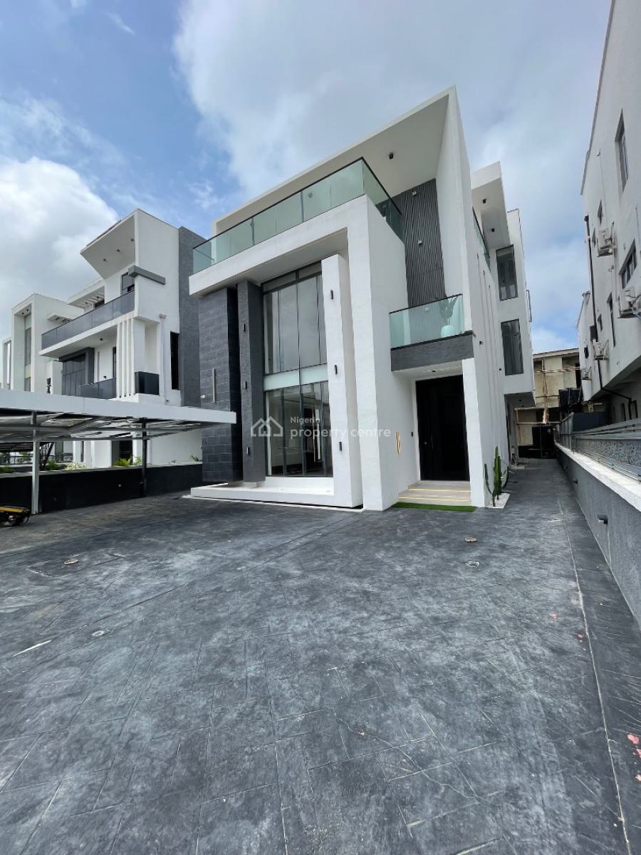 Spacious 5 Bedroom + Pool + Cinema + Rooftop Terrace, Lekky County, Ikota, Lekki, Lagos, Detached Duplex for Sale