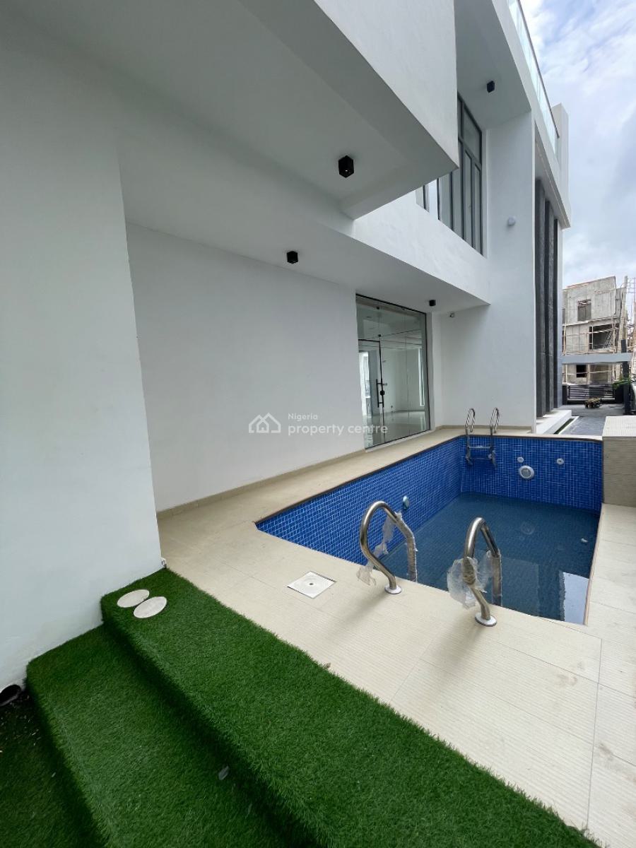 Spacious 5 Bedroom + Pool + Cinema + Rooftop Terrace, Lekky County, Ikota, Lekki, Lagos, Detached Duplex for Sale