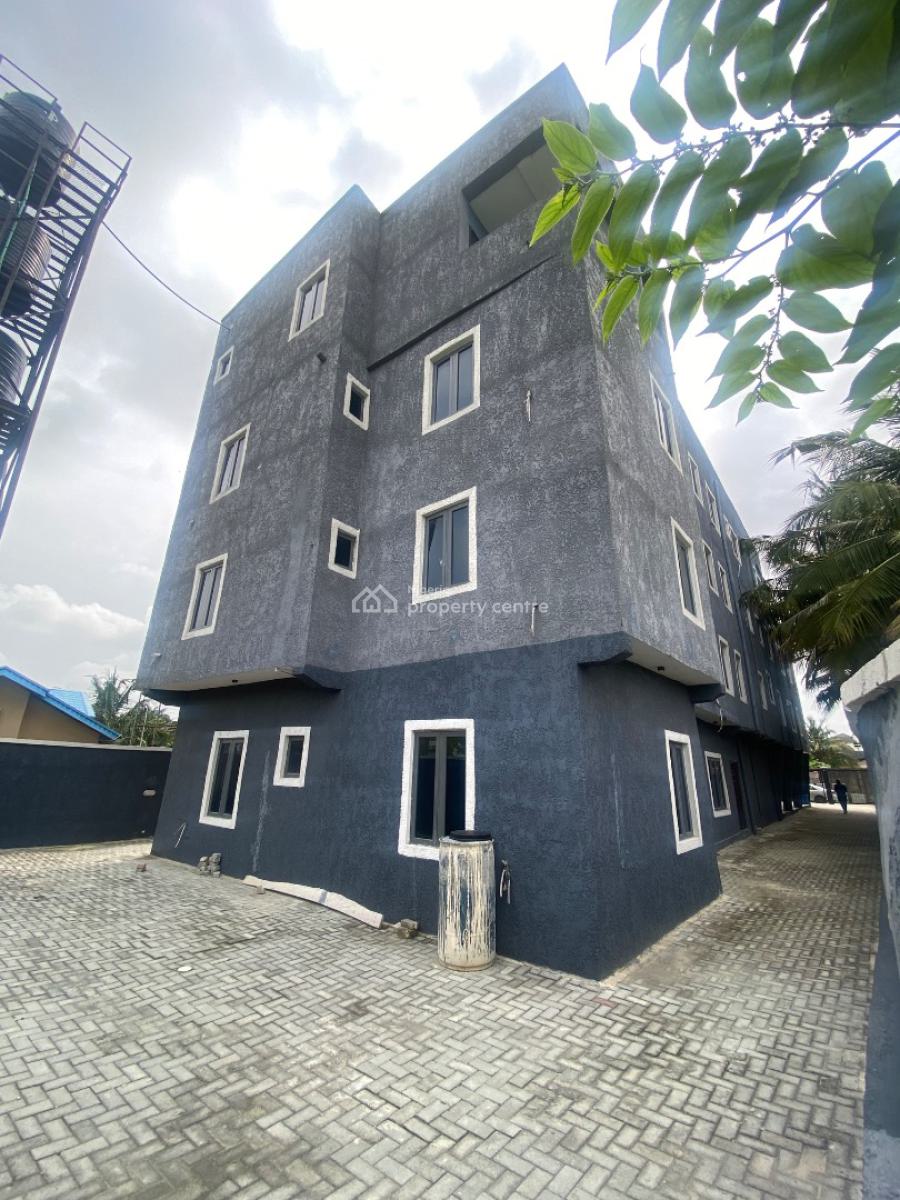 Newly Built Block of 8 Units of 2-bedroom Flats, Peace Estate By Ogidan, Sangotedo, Ajah, Lagos, Block of Flats for Sale