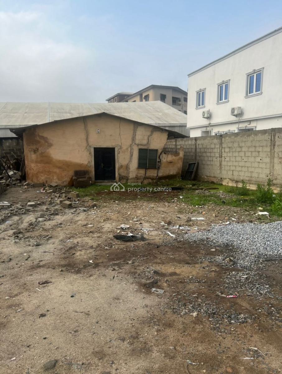 Well Located Full Plot with Bungalow at Ogudu Suits for Business, Just Behind Gra Ogudu, Ogudu, Lagos, Detached Bungalow for Rent