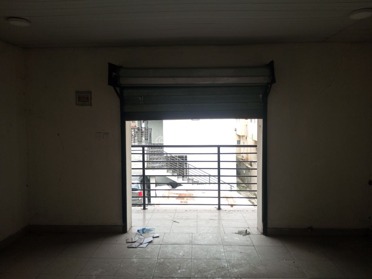 Double Shop Upstairs in a Complex Facing The Road, Ado, Ajah, Lagos, Shop for Rent