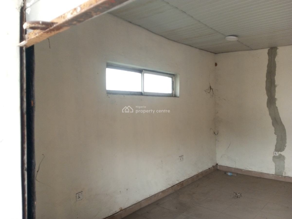 Double Shop Upstairs in a Complex Facing The Road, Ado, Ajah, Lagos, Shop for Rent