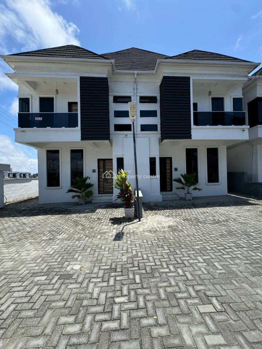Affordable 4 Bedroom Semi Detached Duplex with Bq, Orchid, Lekki, Lagos, House for Sale