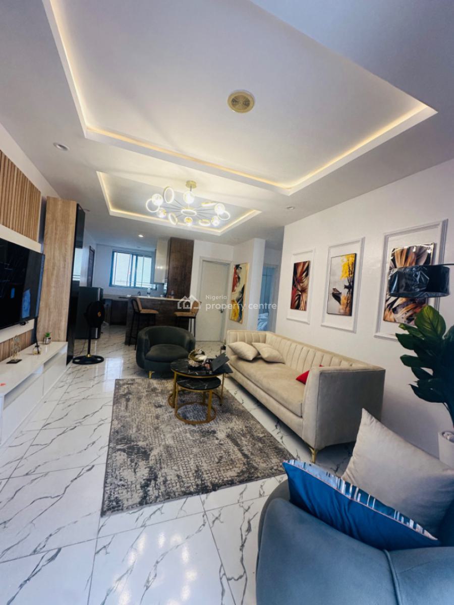 Furnished 2 Bedrooms Apartment Available, Agungi, Lekki, Lagos, Flat / Apartment for Rent