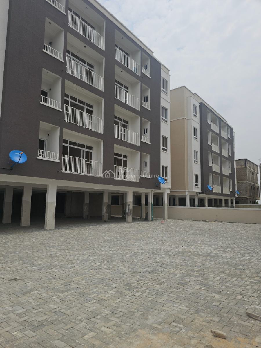 3 Bedroom Flat Wit Bq, Osapa, Lekki, Lagos, Flat / Apartment for Sale