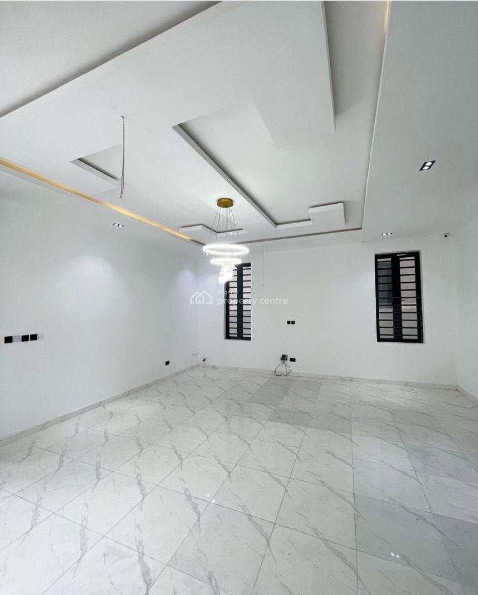 Stunning 5 Bedroom Fully Detached Duplex with a Bq, Chevron, Lekki, Lagos, House for Sale
