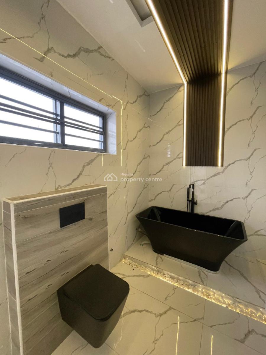 Exquisite 5 Bedroom Fully Detached Duplex, Located in a Serene Environment with a Pool,cinema,bq in Chevron, Lekki, Lagos, House for Sale