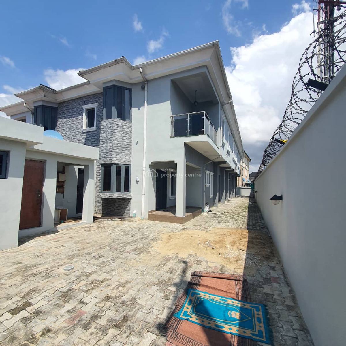 2 Nos of 3-bdr Duplex, Agungi, Lekki, Lagos, Terraced Duplex for Sale