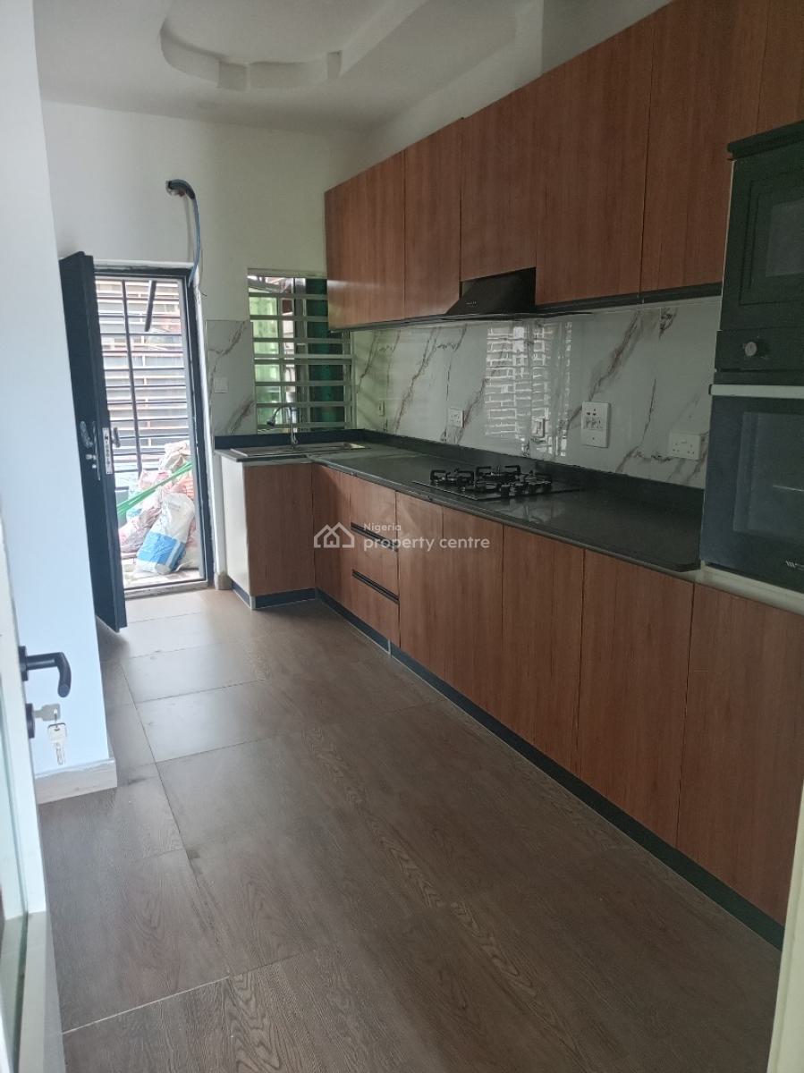 Brand 4 Bedroom Terrace with Bq Pool Fully Serviced, Ikate, Lekki, Lagos, Terraced Duplex for Rent
