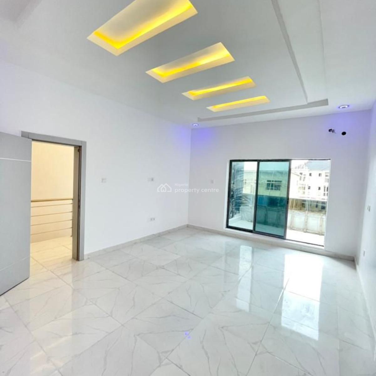 6-bedroom Luxury Terrace Duplex in The Serene and Secured Estate, Orchid Road Second Toll Gate, Lekki Expressway, Lekki, Lagos, Terraced Duplex for Sale
