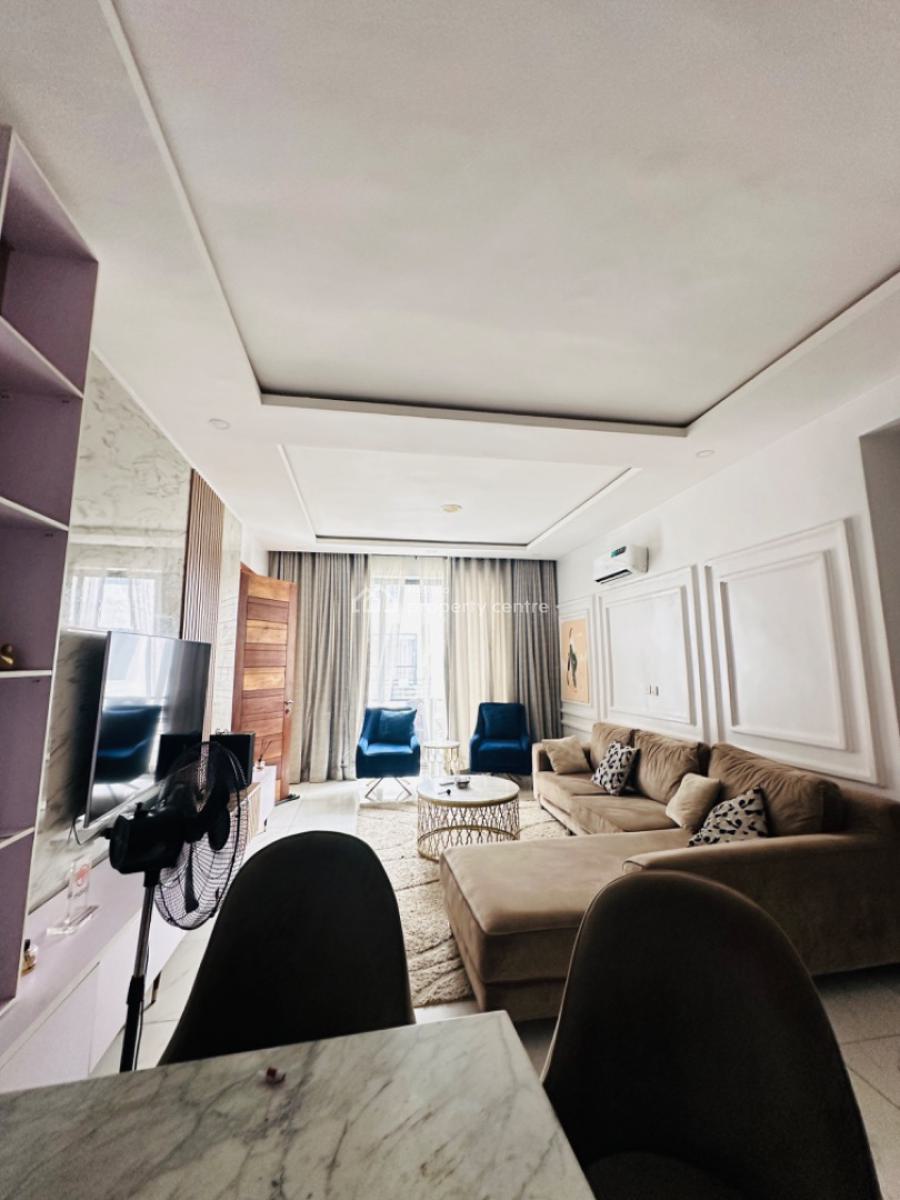 Furnished 2 Bedrooms Apartment, Agungi, Lekki, Lagos, Flat / Apartment for Rent