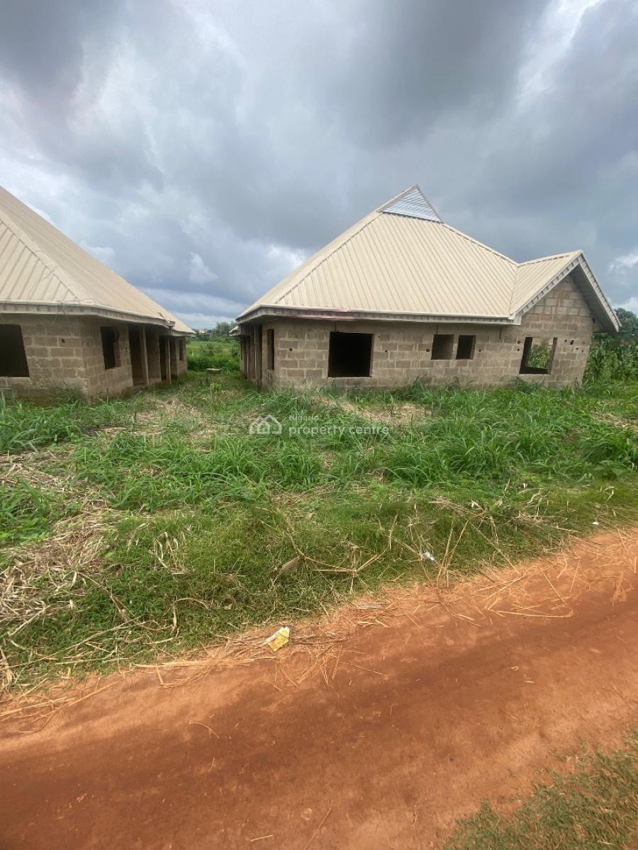 Uncompleted 4 Units of 2-bedroom, Zion Estate, Close to Futa Northgate, Akure, Ondo, House for Sale