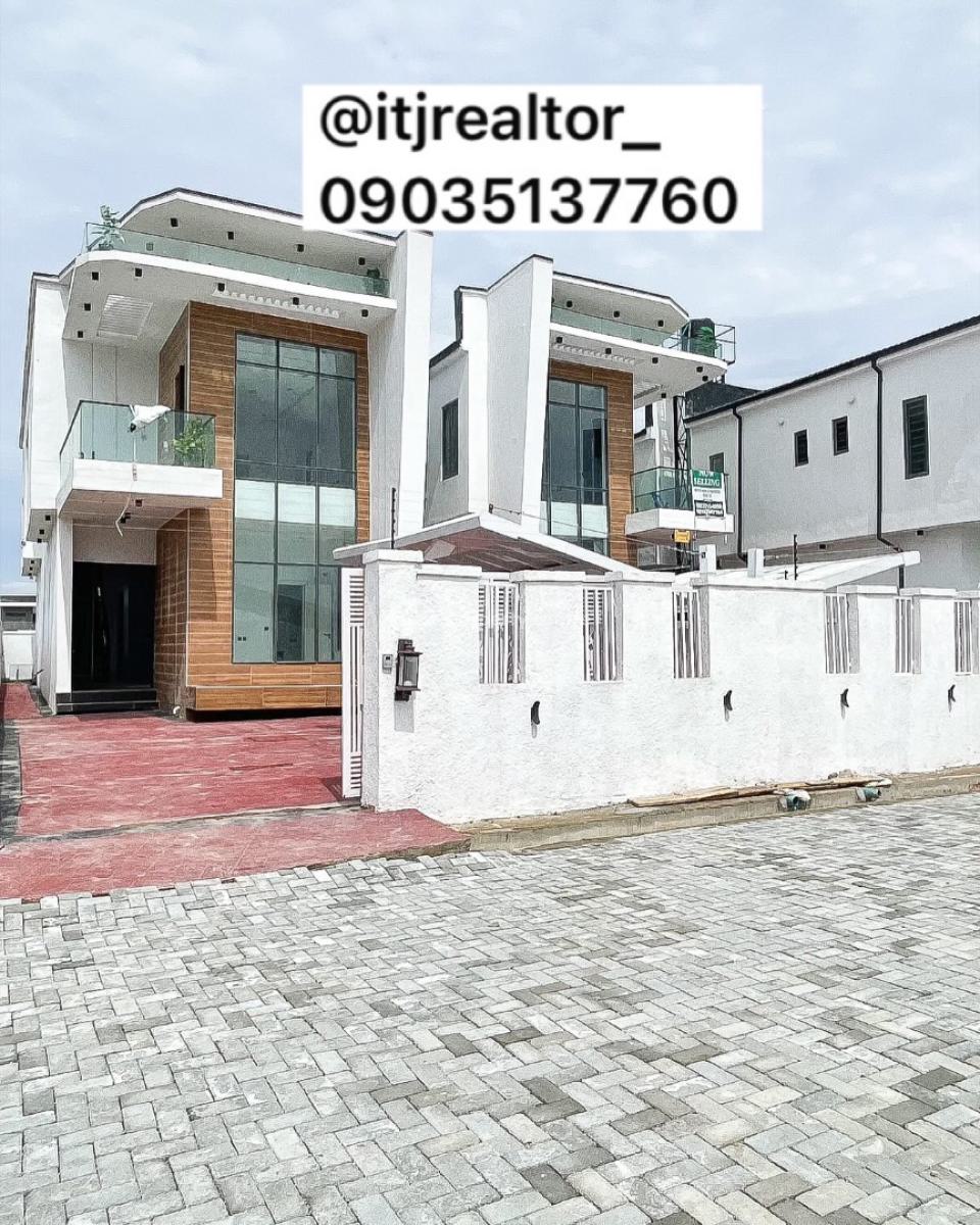 Lovely 5 Bedroom Detached Duplex with Swimming Pool and Bq, Ajah, Lagos, Detached Duplex for Sale