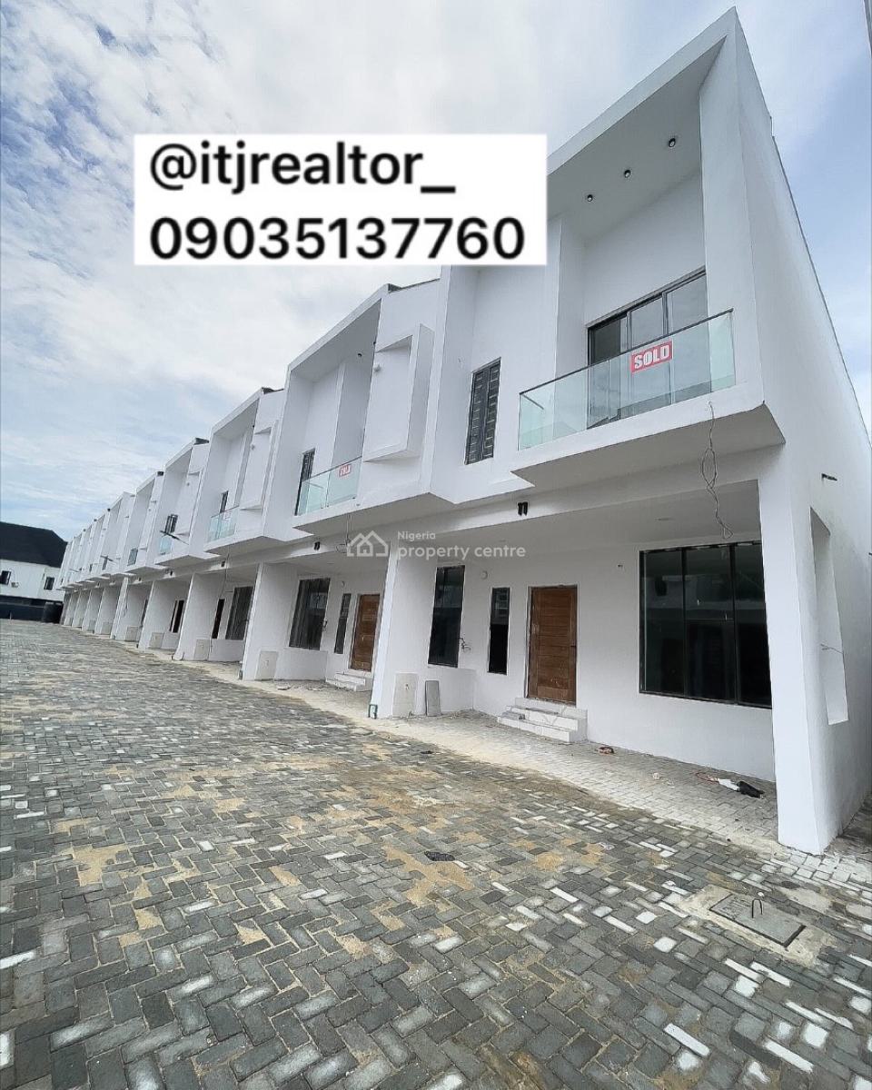 Stunning 4 Bedroom Terrace Duplex with Swimming Pool and Gym, Ikota, Lekki, Lagos, Terraced Duplex for Sale