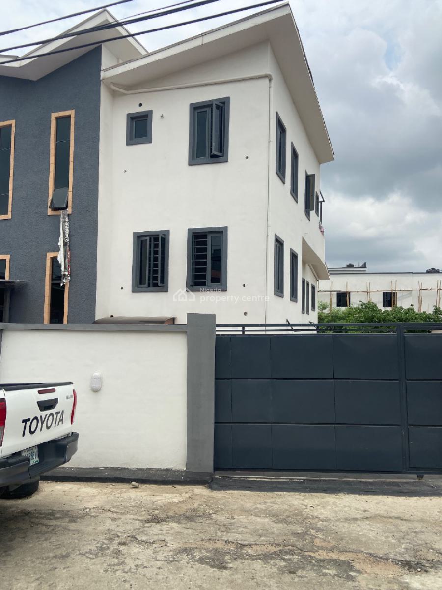 5 Bedroom Semi Detached Duplex with Bq, Akora Villa Estate, Adeniyi Jones, Ikeja, Lagos, Semi-detached Duplex for Sale