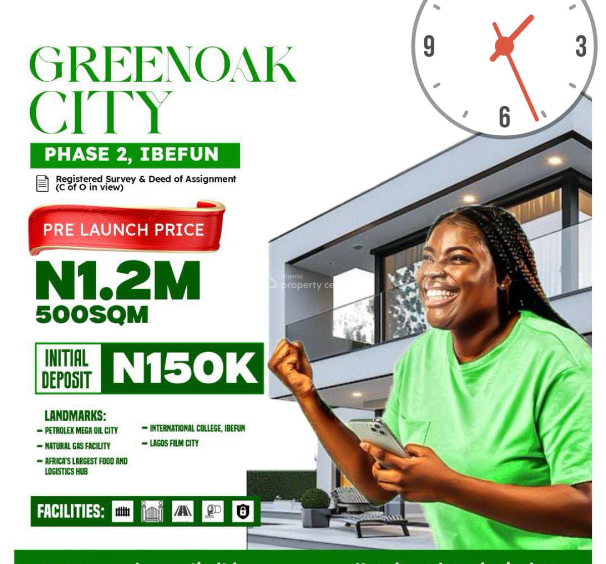 Land with Registered Survey and C of O in-vew, Epe Ikorodu Road, Ibefun, Ikorodu, Lagos, Residential Land for Sale
