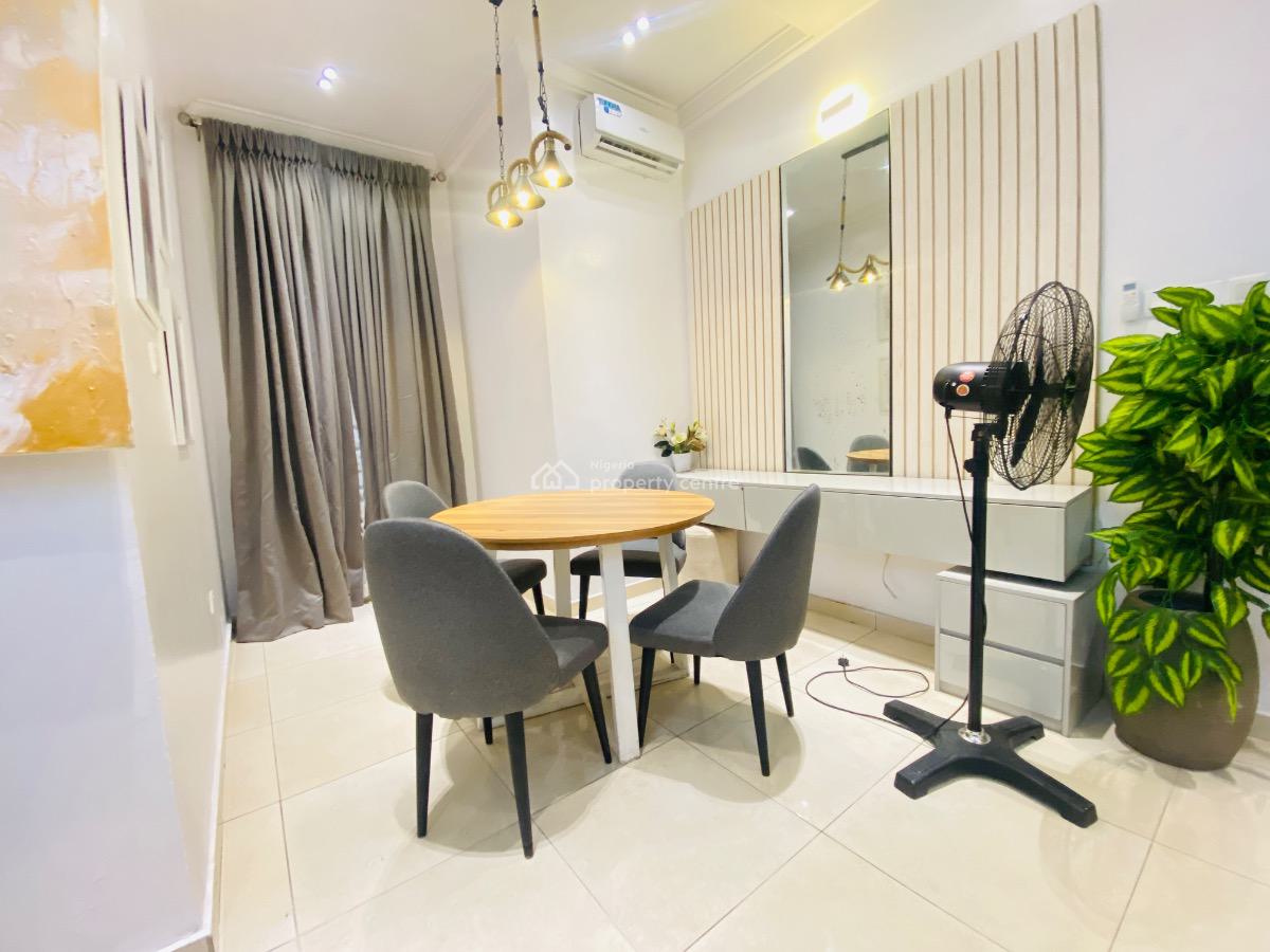 Contemporary  4 Bedroom Fully Furnished Semi Detached Duplex with Bq, Chevron, Lekki, Lagos, Semi-detached Duplex for Sale