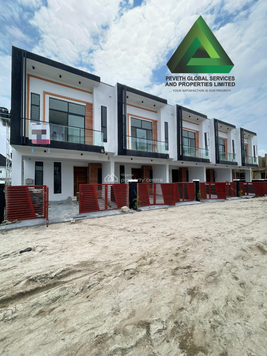 Luxury 4 Bedroom Terrace Duplex, Ikota, Lekki, Lagos, Terraced Duplex for Sale