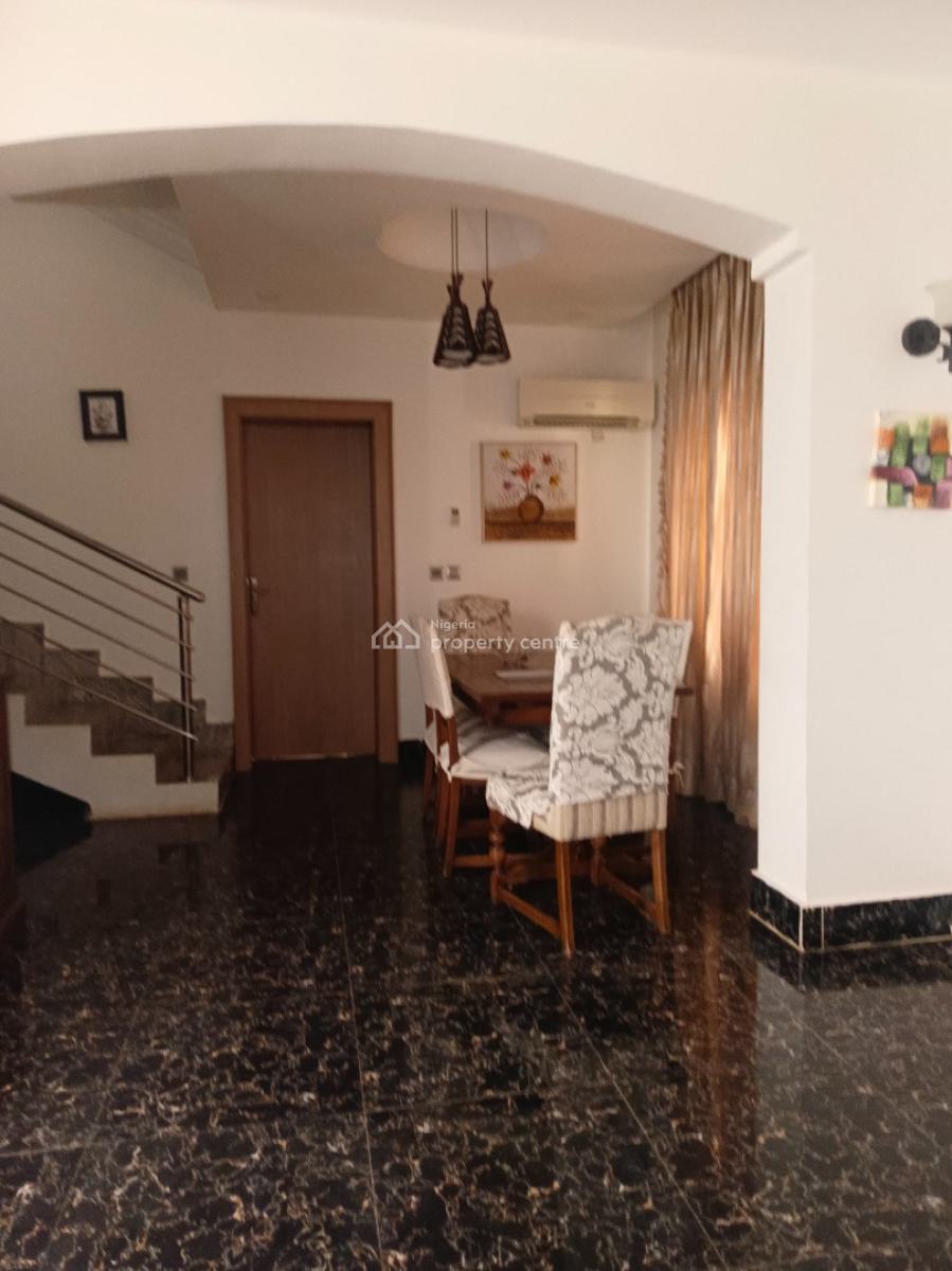 Fully Furnished 4 Bedroom Terrace Duplex with a Bq, Guzape District, Abuja, House for Rent