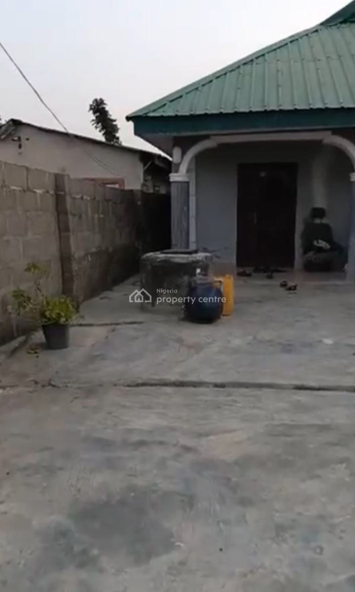 Standard 3 Bedroom Flat on Half Plot of Land Fenced and Gated, Owode, Ibeshe, Ikorodu, Lagos, Detached Bungalow for Sale
