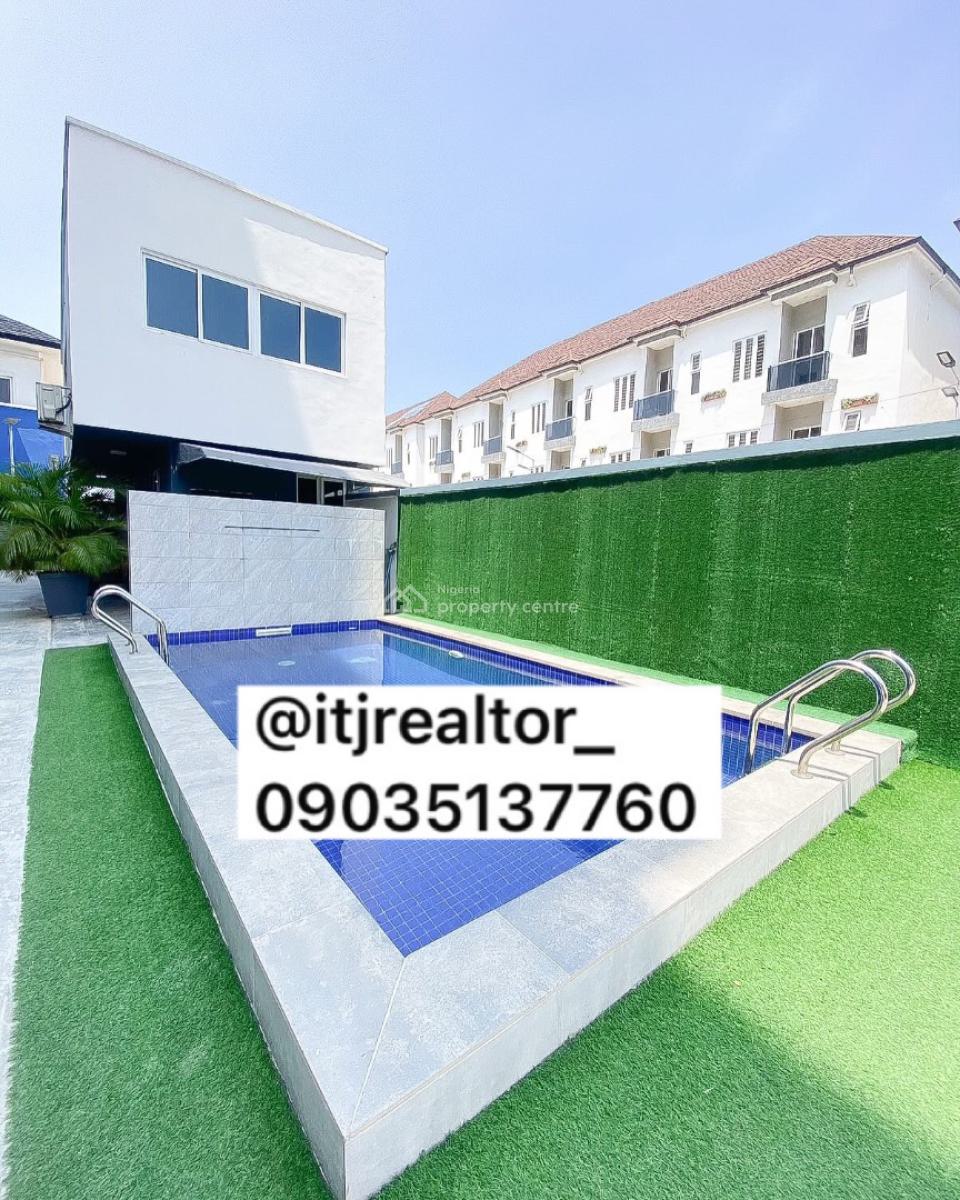 Lovely 4 Bedroom Penthouse with Swimming Pool and Elevator, Ikate, Ikate, Lekki, Lagos, Detached Duplex for Sale