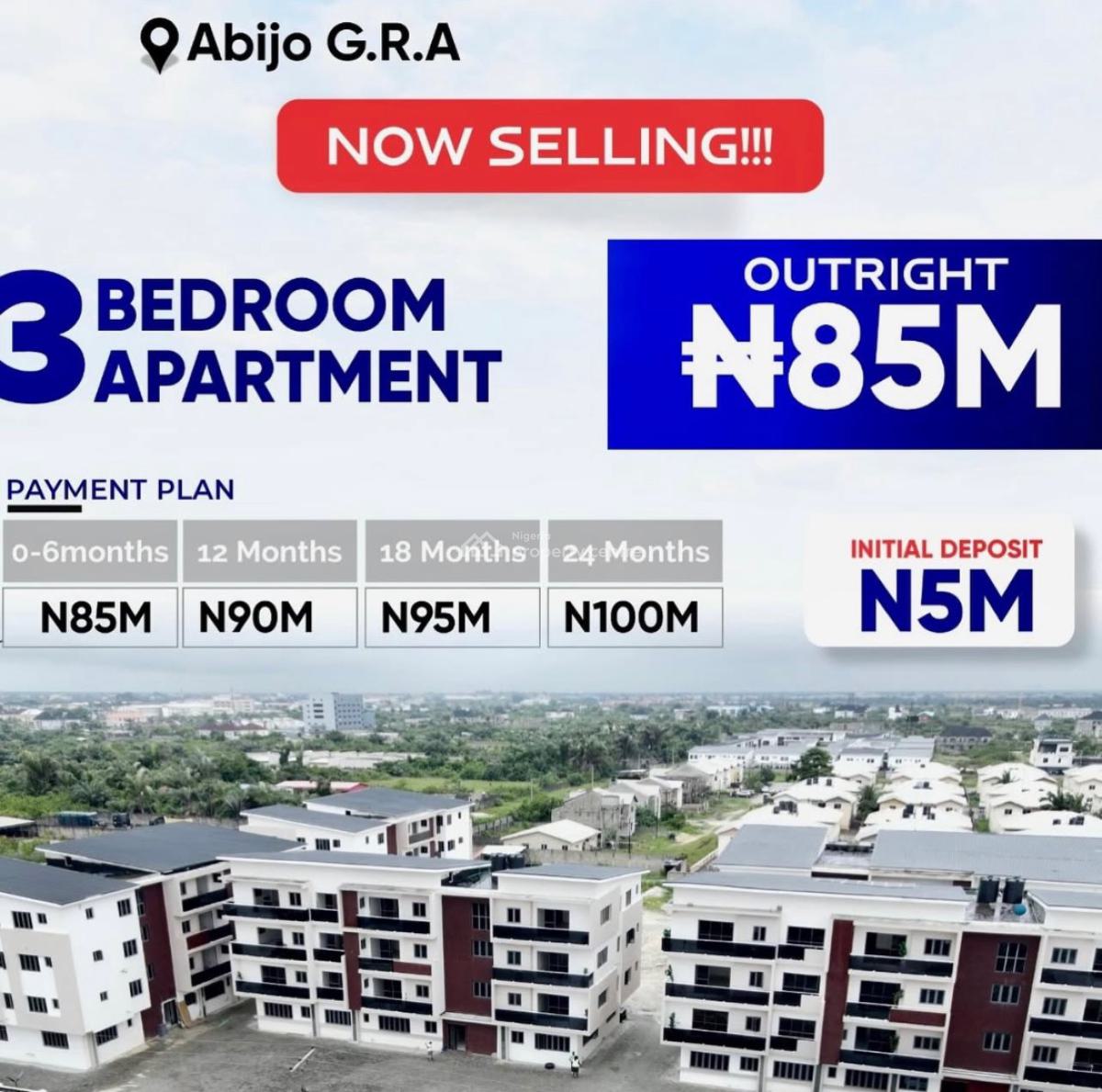 De Avocado Smart & Luxury Homes, Abijo, Lekki, Lagos, Block of Flats for Sale