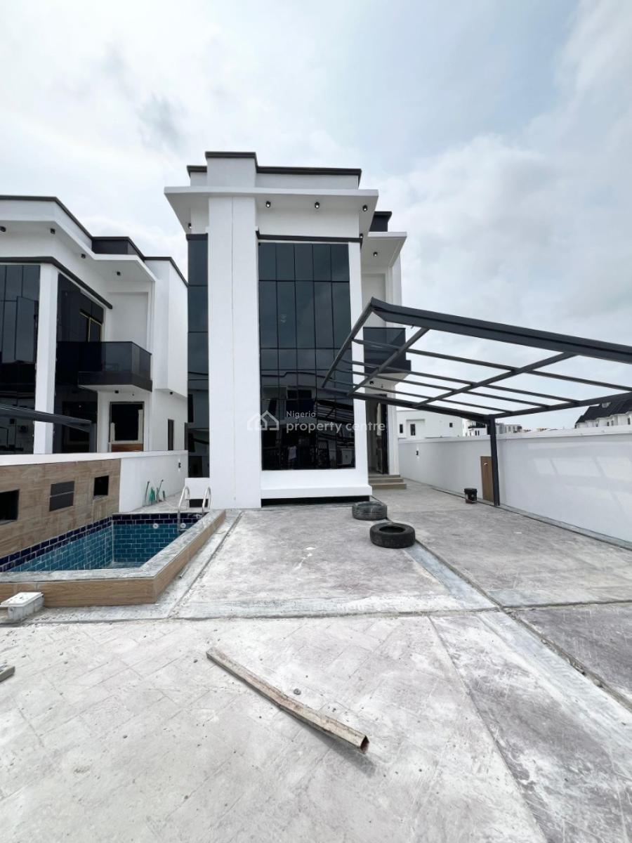 Luxury Built 5 Bedroom Fully Detached Duplex with Pool, Orchid, Lekki, Lagos, Detached Duplex for Sale