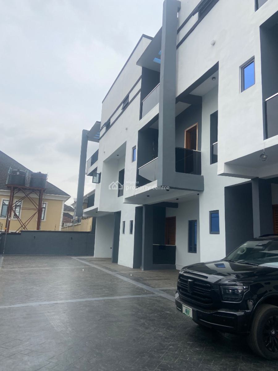4 Bedroom Terrace with a Room Bq, Agbaoku, Opebi, Ikeja, Lagos, Terraced Duplex for Sale