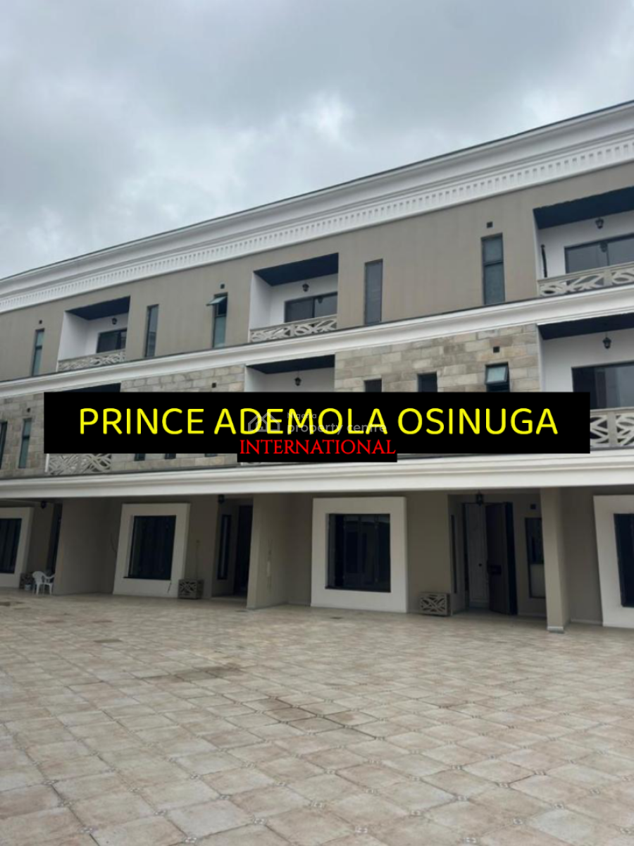 Newly Built 5 Bedroom Terrace House +2bq+pool+gym, Parkview Estate Ikoyi, Parkview, Ikoyi, Lagos, Terraced Duplex for Rent