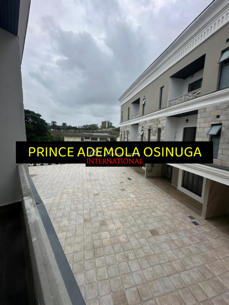 Newly Built 5 Bedroom Terrace House +2bq+pool+gym, Parkview Estate Ikoyi, Parkview, Ikoyi, Lagos, Terraced Duplex for Rent
