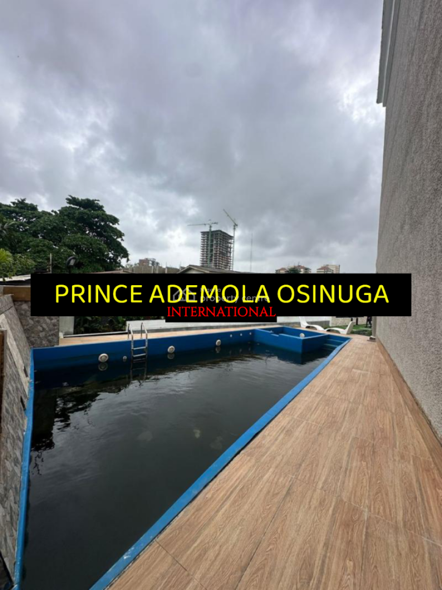 Newly Built 5 Bedroom Terrace House +2bq+pool+gym, Parkview Estate Ikoyi, Parkview, Ikoyi, Lagos, Terraced Duplex for Rent