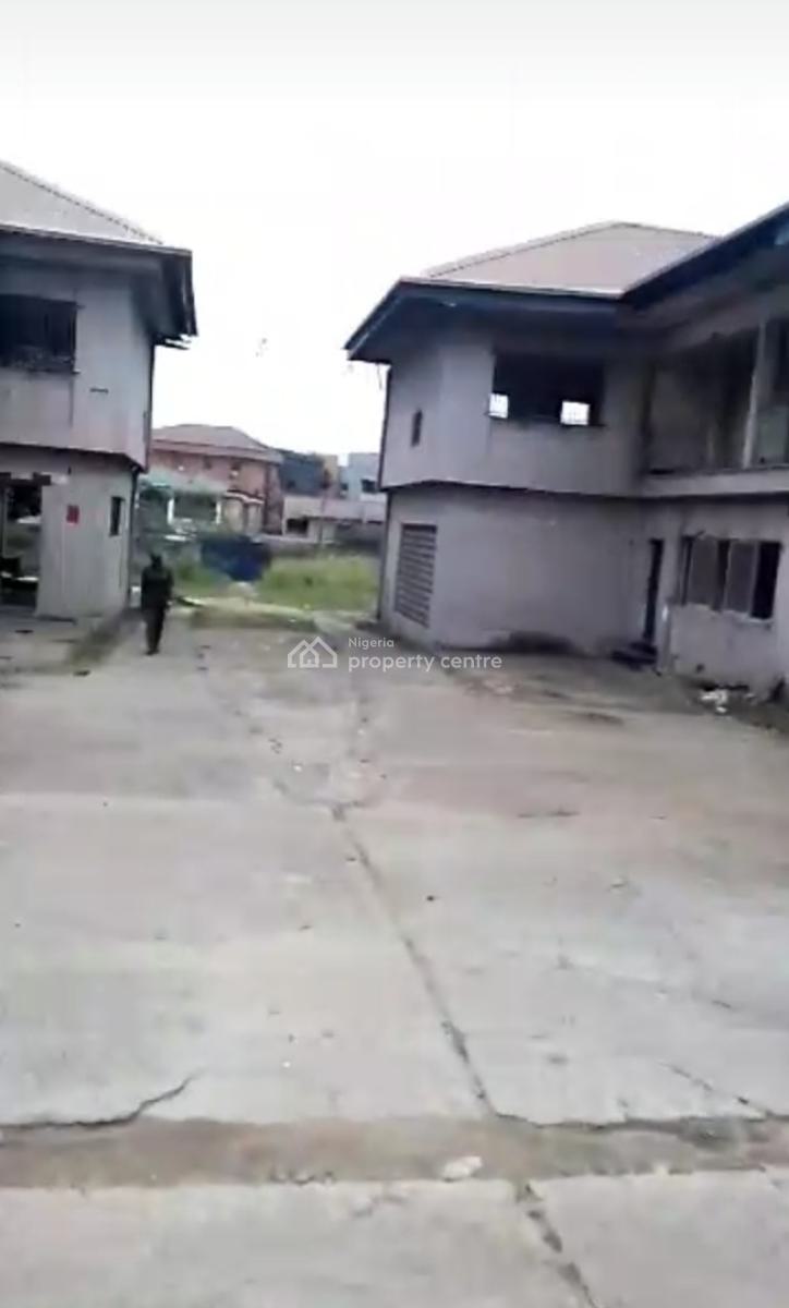 4 Plots of Land with 2 Buildings, Along Osolo Way, Off Intl Airport Road, Ajao Estate, Isolo, Lagos, Detached Duplex for Sale