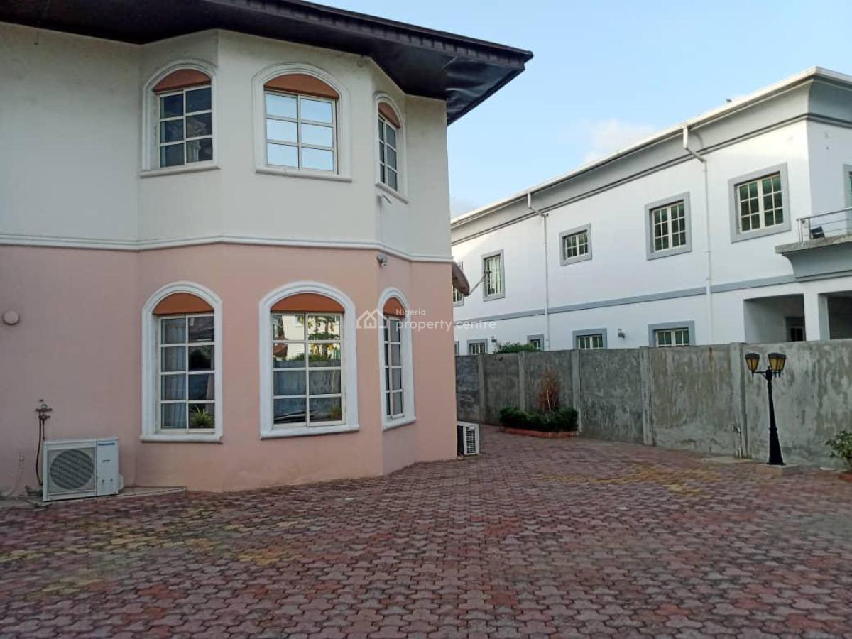 6-bedroom Furnished Detached Duplex with 2-bedroom Bq on 1,200sqm, Nicon Town Estate, Ikate, Lekki, Lagos, Detached Duplex for Sale
