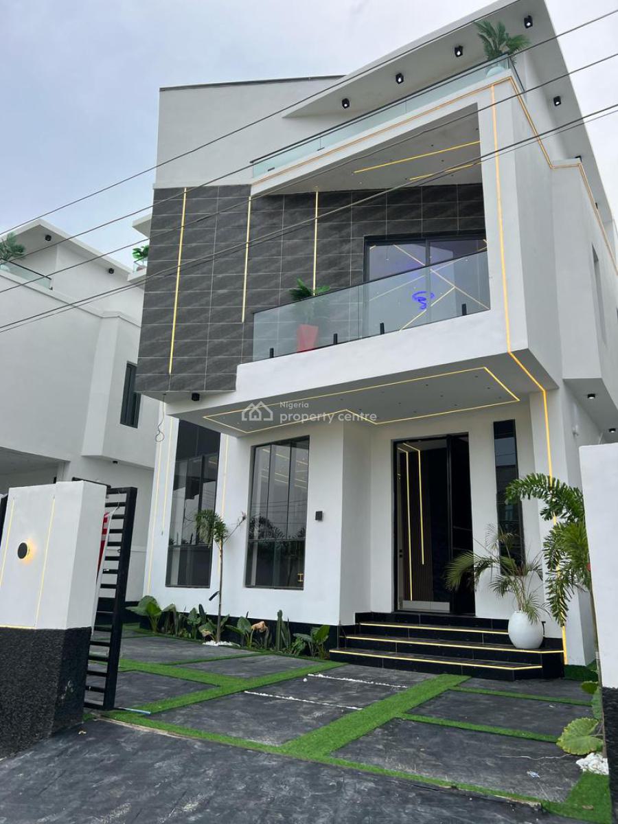 4-bedroom Detached Duplex with Bq, Lekki Palm City Estate, Ado, Lekki, Lagos, Detached Duplex for Sale