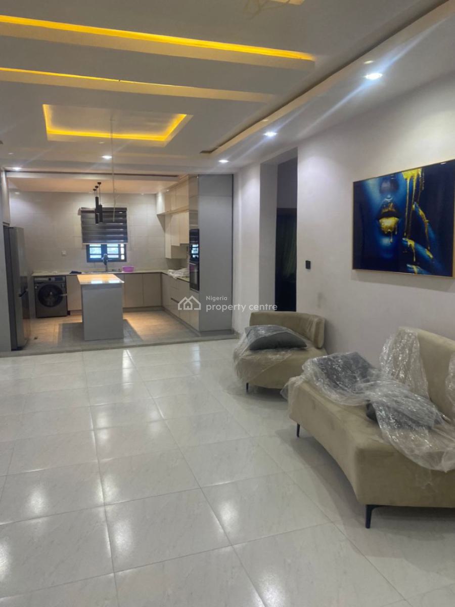 Ocean View Fully Furnished 2 Bedrooms, Atlantic View Estate, Ologolo, Lekki, Lagos, Flat / Apartment for Rent