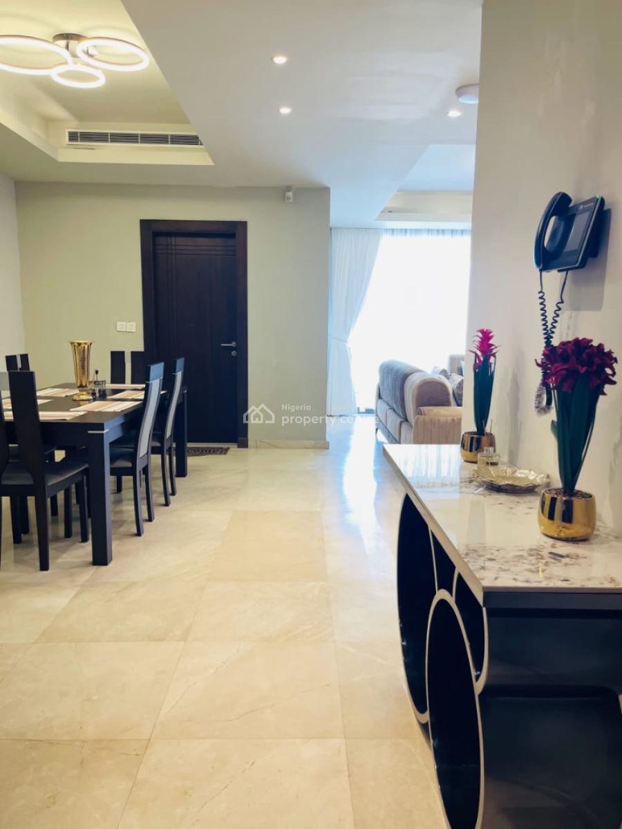 Furnished 3-bedroom Apartment, Eko Pearl, Eko Atlantic City, Lagos, Flat / Apartment for Rent