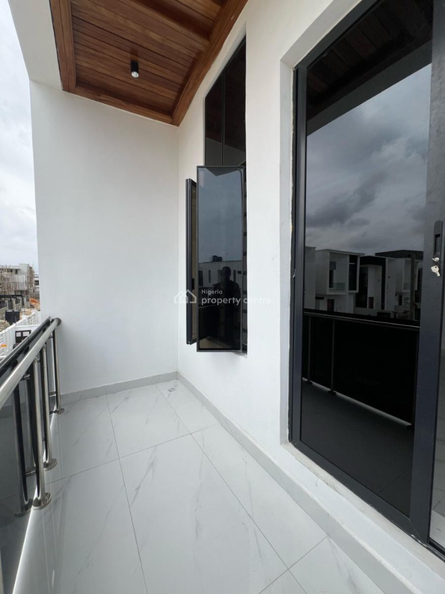 Newly Built Four Bedroom Semi Detached Duplex with Bq, Chevron, Lekki, Lagos, Semi-detached Bungalow for Rent