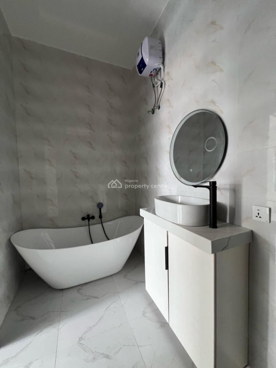 Newly Built Four Bedroom Semi Detached Duplex with Bq, Chevron, Lekki, Lagos, Semi-detached Bungalow for Rent