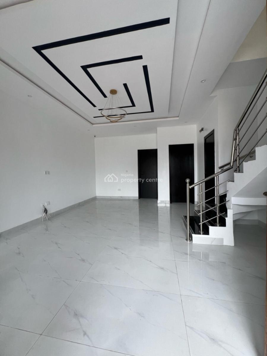 Newly Built Four Bedroom Semi Detached Duplex with Bq, Chevron, Lekki, Lagos, Semi-detached Bungalow for Rent
