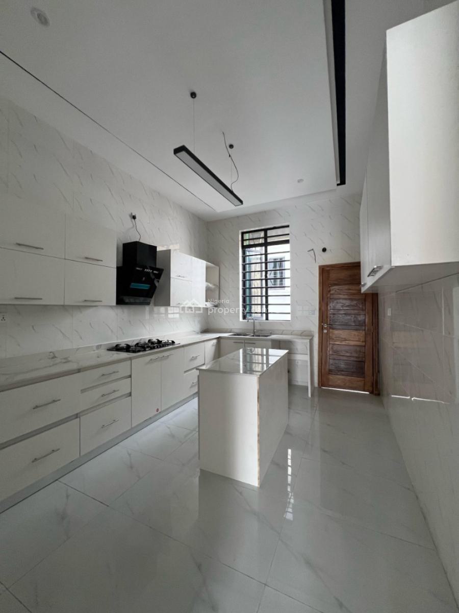 Newly Built Four Bedroom Semi Detached Duplex with Bq, Chevron, Lekki, Lagos, Semi-detached Bungalow for Rent