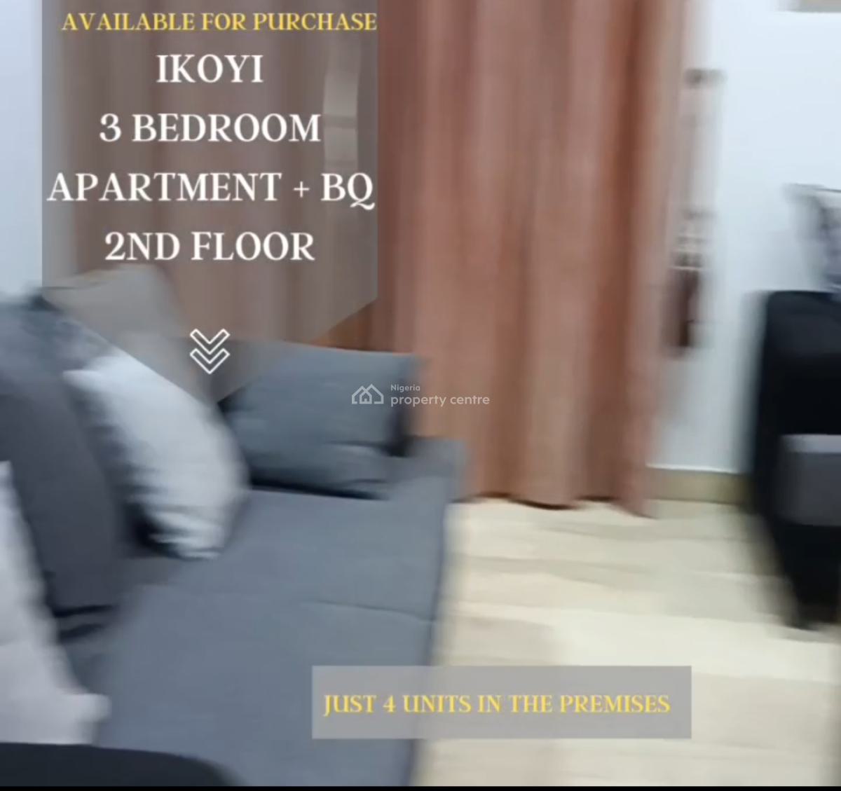 Ikoyi Apartment  3-bedroom  2nd Floor, Old Ikoyi, Ikoyi, Lagos, Flat / Apartment for Sale