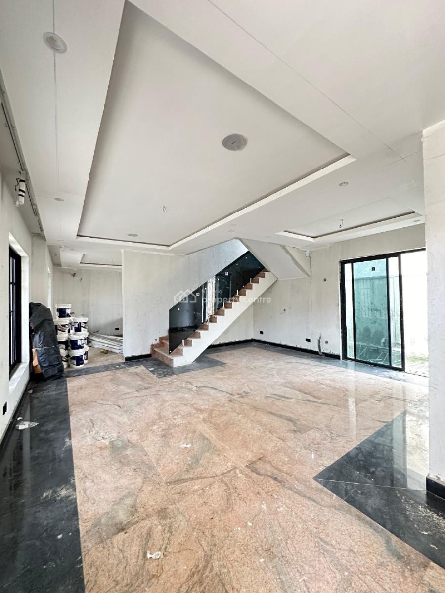 Lovely 4 Bedroom Semi Detached with Cinema, Private Pool, Gym, & Bq, Lekki Phase 1, Lekki, Lagos, Semi-detached Duplex for Sale