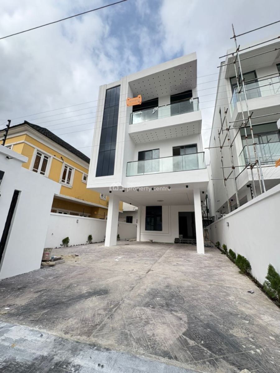 Remarkably Built Luxury 5 Bed Smart Home with Swimming Pool, Gym Room, Chevron, Lekki, Lagos, Detached Duplex for Sale