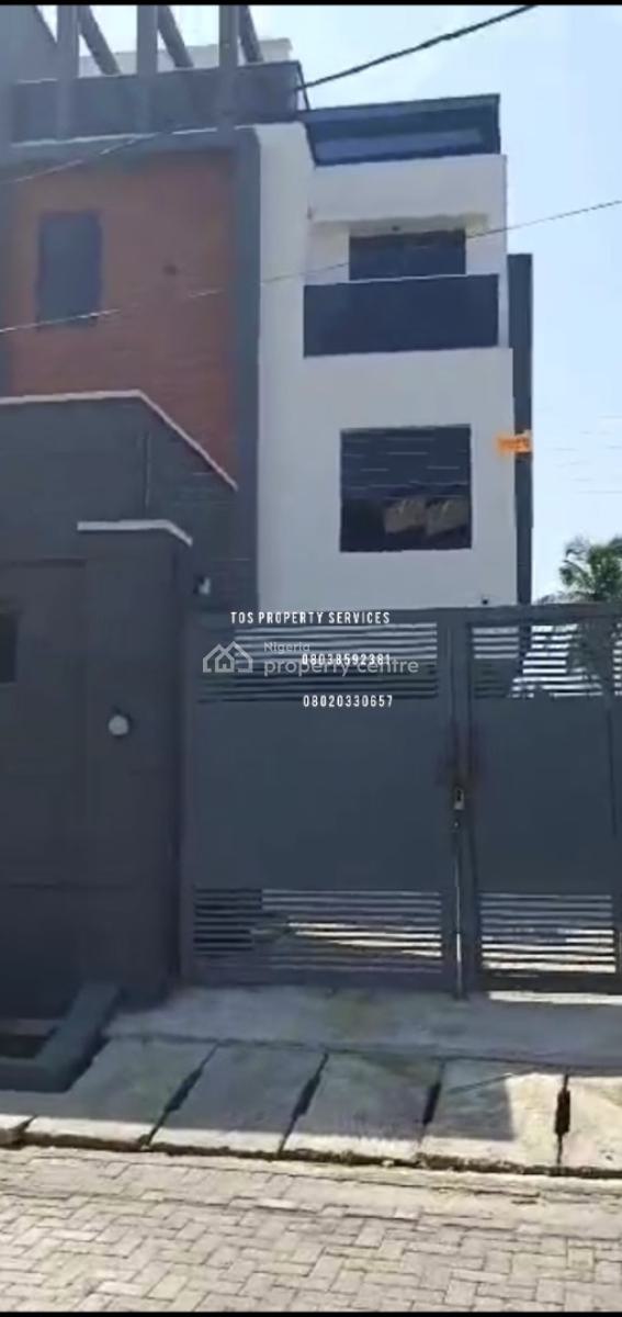 Newly Built 4 Bedroom Terrace Duplex (self-compound, Victoria Island (vi), Lagos, Terraced Duplex for Rent